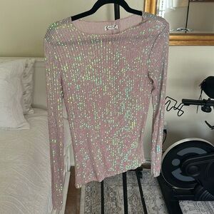 Free People Intimates Sequin Top